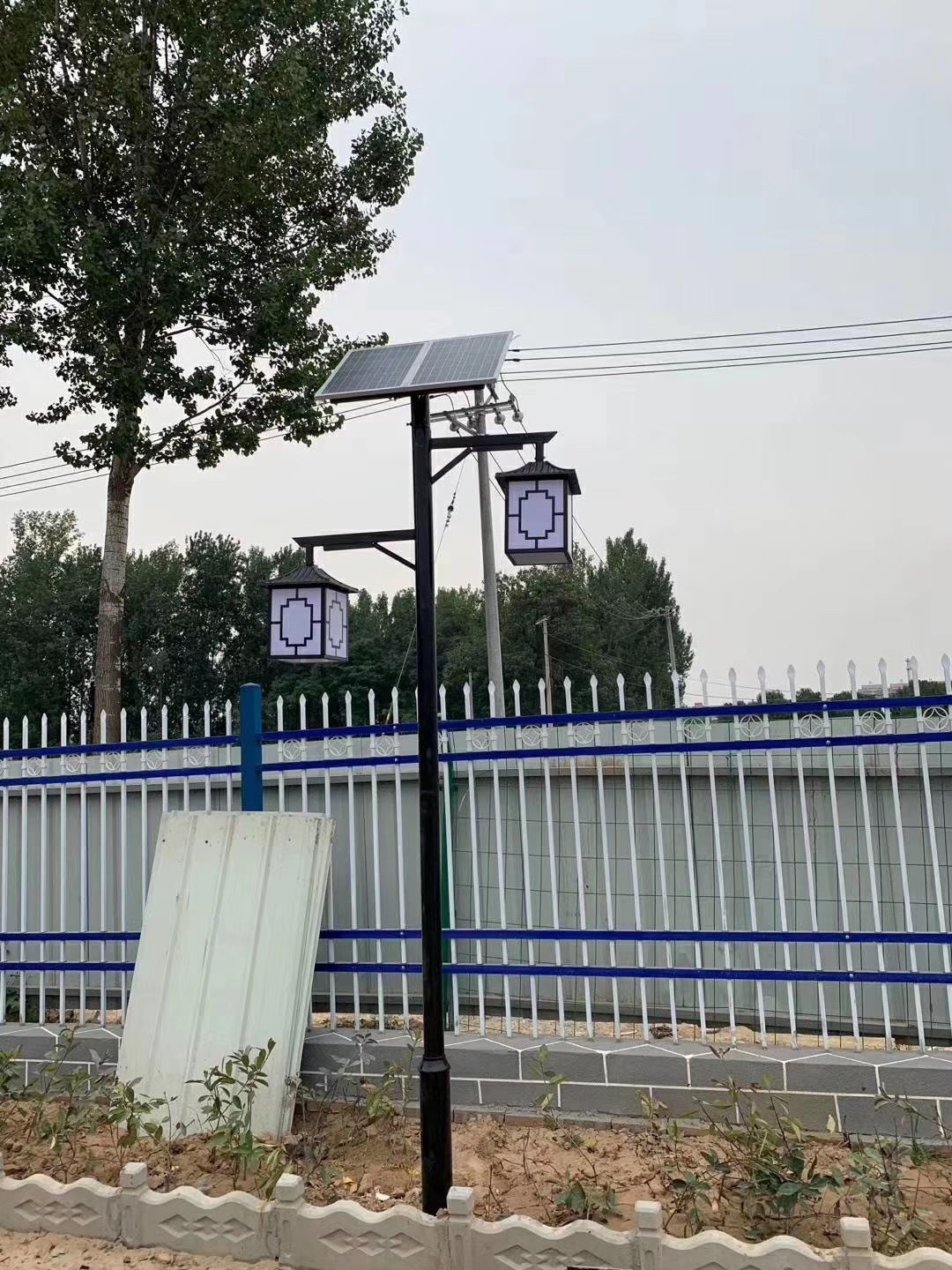 古镇太阳能庭院灯