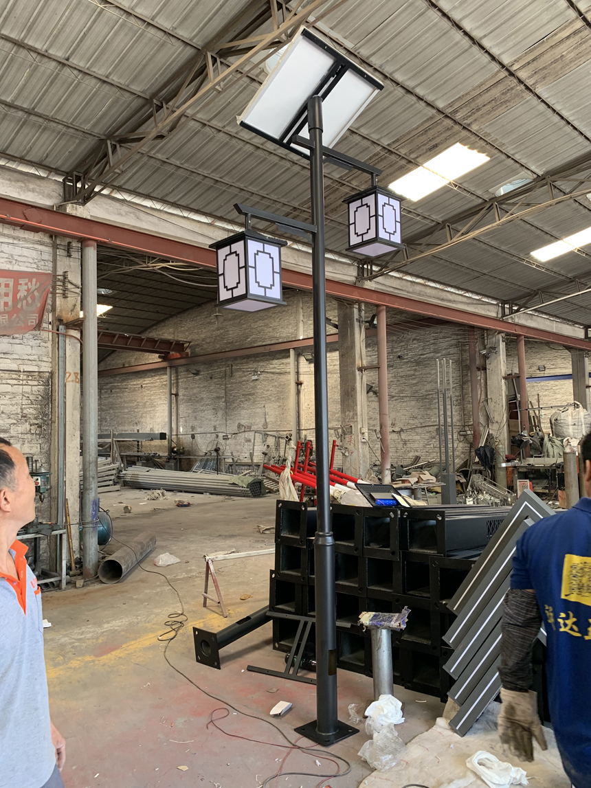 古镇太阳能庭院灯4